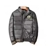 versace doudoune homme automne et hiver medusa logo black